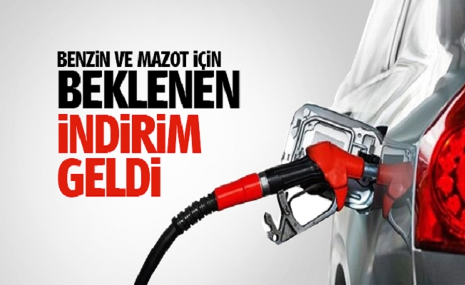 Benzin ve Motorinde Büyük İndirim!