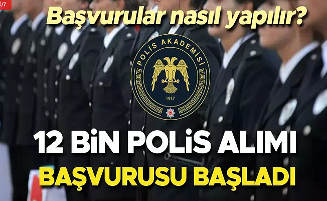 POMEM başvuru ekranı açıldı: 12 bin polis adayı öğrenci alınacak