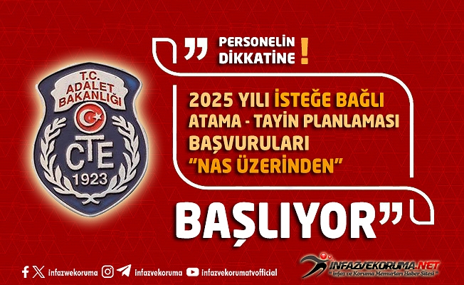 2025 Yılı İsteğe Bağlı Personel Atama - Tayin Planlaması Başlıyor