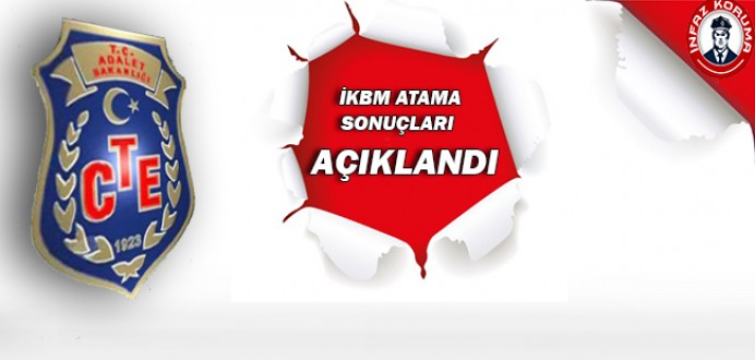 250 İnfaz ve Koruma Başmemuru Alımı Atama Sonuçları Açıklandı !