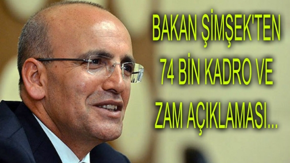 Bakan Şimşek Memur Maaşlarındaki Zam Oranını Açıkladı...