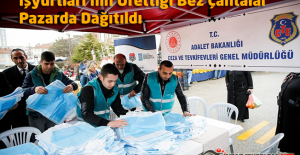 İşyurtları'nın Ürettiği Bez Çantalar Pazarda Dağıtıldı