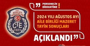 CTE 2024 Yılı Ağustos Ayı Aile Birliği Mazereti Nedeniyle Atama Planlaması Sonuçları Açıklandı