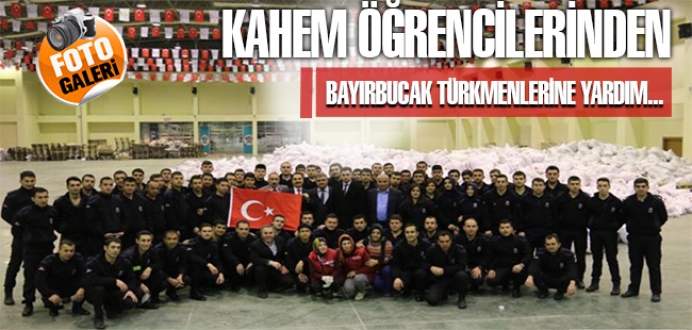 393. Dönem KAHEM Öğrencilerinden Bayırbucak Türkmenlerine Yardım...