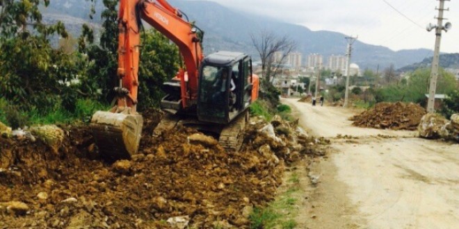 Alanya L Tipi Cezaevi Yolu Genişletiliyor...