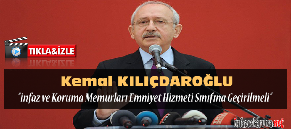 ' İnfaz ve Koruma Memurları, Emniyet Hizmeti Sınıfına Geçirilmeli '