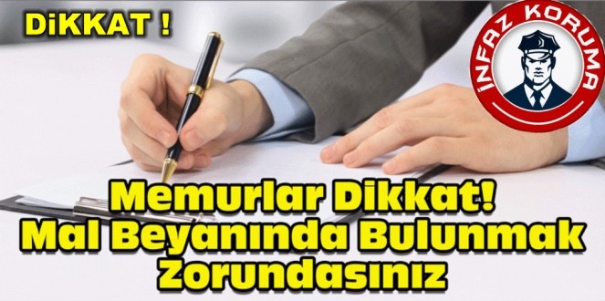 Mal Bildiriminizi Yapmayı Unutmayın !