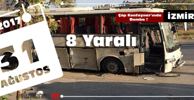 izmir F Tipi Cezaevi Personel Servis Aracına Bombalı Saldırı !